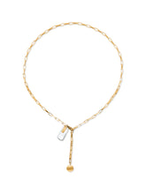 Cargar imagen en el visor de la galería, adjustable Necklace Pearl - verstellbare Kette mit Perle - collar ajustable Perla
