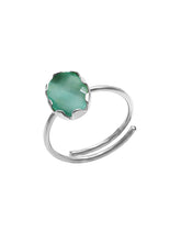Load image into Gallery viewer, silver Ring with Gemstone, Ring silber mit Edelstein, Anillo de plata con gema
